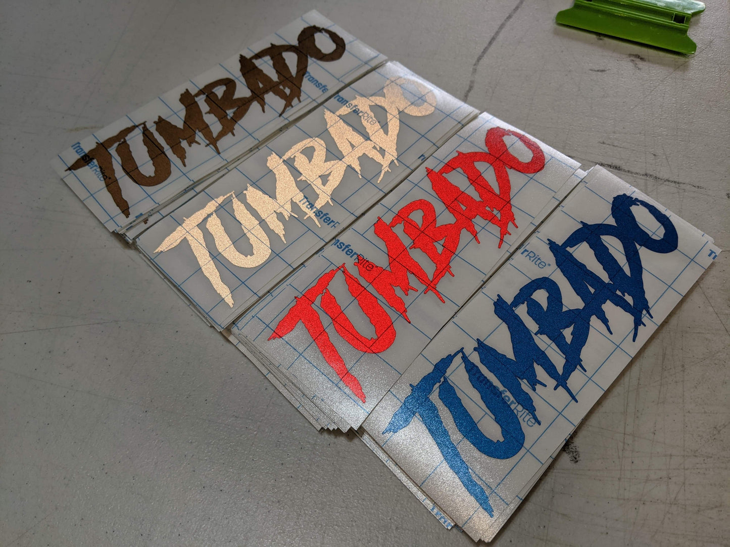 SMALL TUMBADO DECALS